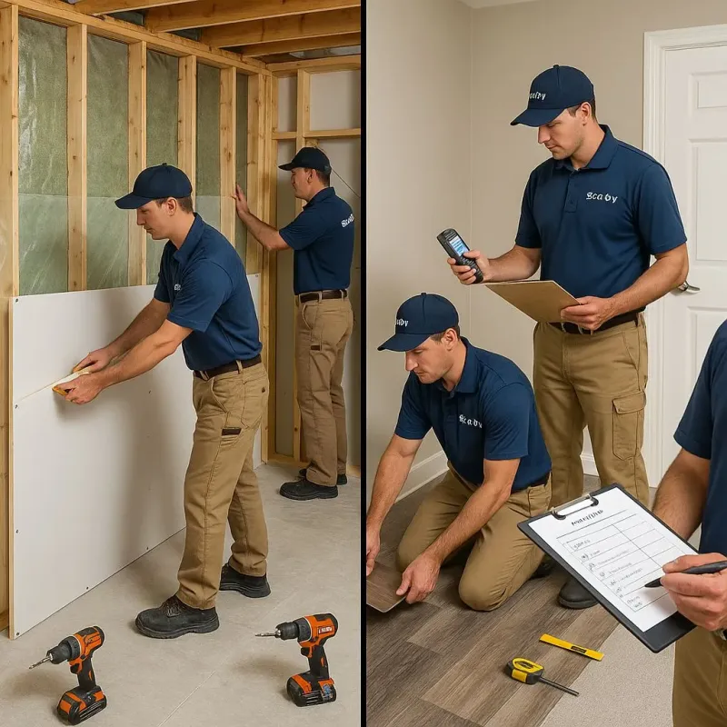 Repairs and Reconstruction process in Chauvin, LA
